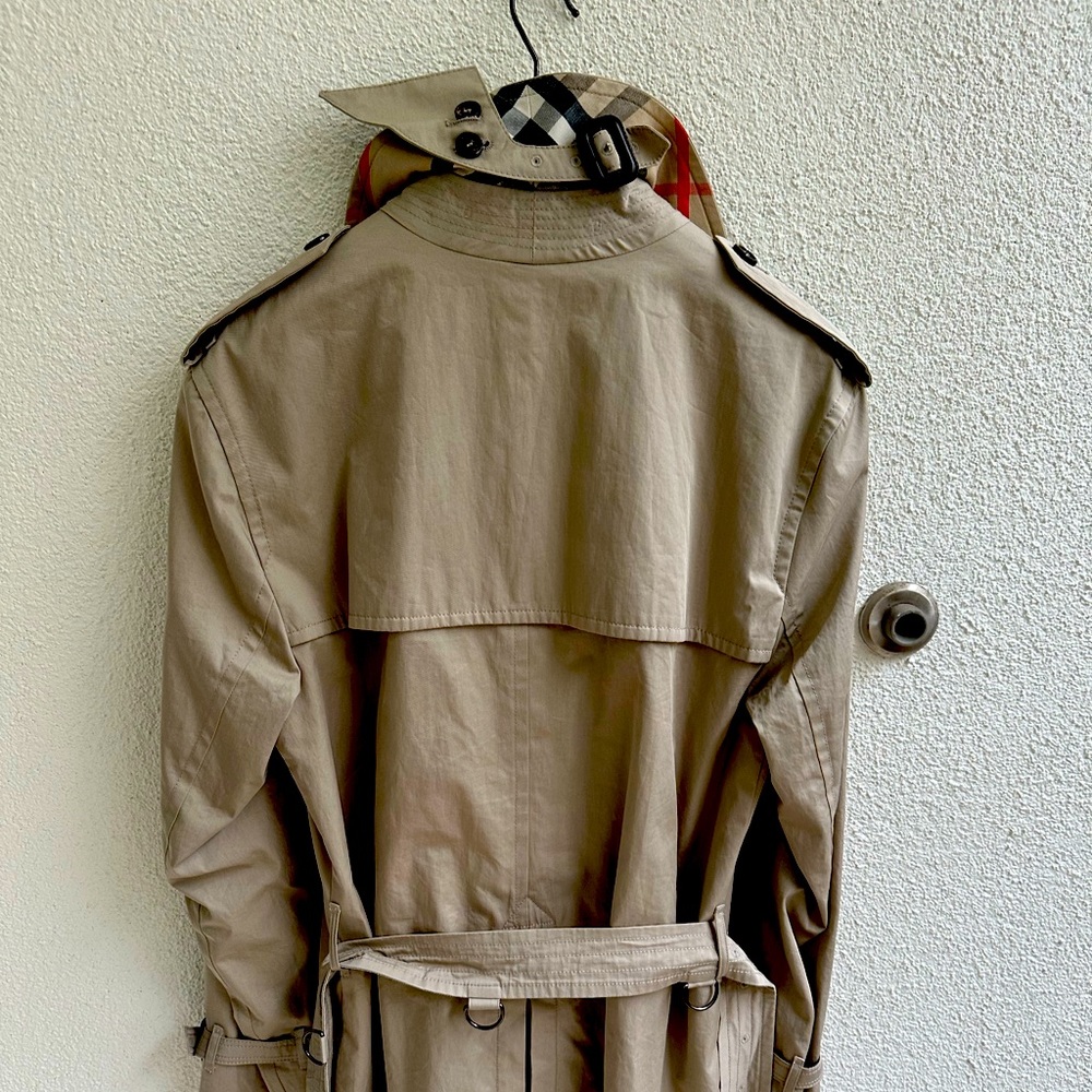 Burberry trench coat for men